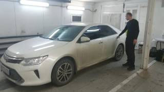 Установка SLAMSTOP на Toyota Camry