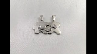 кулон пазлы