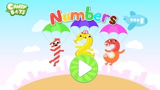 Candy 123 Numbers Trailer Free Game (Candybots) - Learn count 1 to 10 - Education app for kids