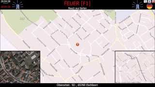 Feuer Software Einsatz Monitor