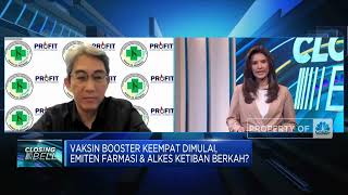 Vaksin Booster Digencarkan, Emiten Farmasi & Alkes Ketiban Berkah?