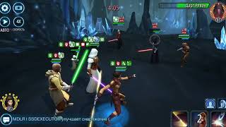 SWGOH: JKR vs Darth Revan + Malak easy counter!