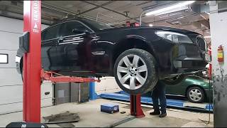Замена цепи ГРМ и ремонт мехатроника BMW 7-series F01 N57 3.0 дизель