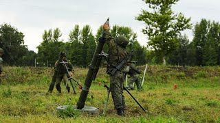 Учения Ульяновского десантно-штурмового соединения
