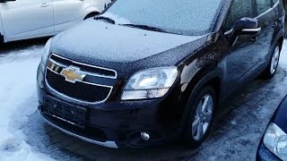 Chevrolet Orlando 2015 - новые опции, интерьер