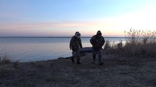 Закрыли сезон на Веселовском водохранилище. рыбалка зимой 2019-2020