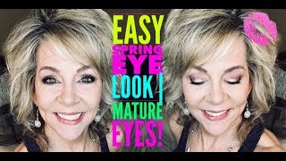 Easy Purple Eye Look | Mature Eyes