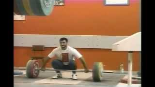 Szymon Kolecki and George Asanidze snatch training