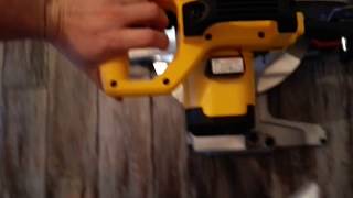 DeWALT 713 доработка плавный пуск и и теневой прицел