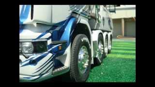 tamiya 1/14 scale RC TRUCK SCANIA R620 TOPLINE 8X4 Wrecker TRUCK