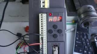 Тестирование и настройка частотника KEB Combivert F0 0.75 kW