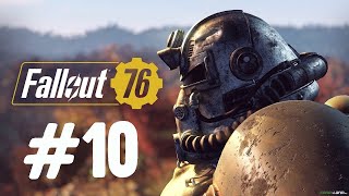 Играем в Fallout 76 Серия 10 "О горелых и обустройство гаража"