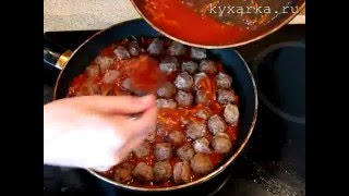 Кифтелуце (маленькие тефтельки в соусе)