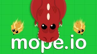 HUGE NEW GIANT T-REX DESTROYS EVERYTHING! - Mope.io Gameplay