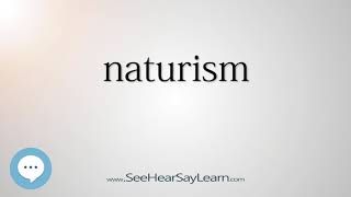 naturism - Smart & Obscure English Words Defined ?️???✅