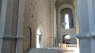 Храм Святого Христа Всеспасителя Казанчецоц в Шуши после второго авиаудара