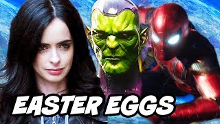 Avengers Spider-Man Jessica Jones Season 2 Easter Eggs