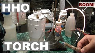 DIY HHO Generator Torch - It Kinda Works! - ElementalMaker