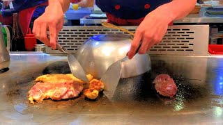BEEF TEPPANYAKI , FISH AND CHICKEN TEPPANYAKI IN TAIWAN