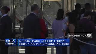 Museum Louvre Paris dan Cafe di Sau Paulo Dibuka Kembali
