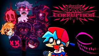 МАСШТАБНОЕ ЗАРАЖЕНИЕ Бойфренд против Вирус Боссов во Friday Night Funkin vs corruption mod