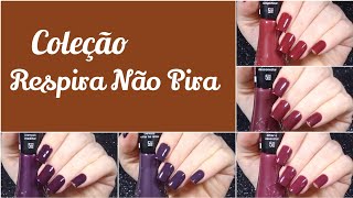 SWATCHES - Coleção Respira, Não Pira - Vult | Unhas da Marie
