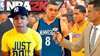 NBA 2K17 FULL 4 Quarters - Where's MyPARK At? / Lakers vs Timberwolves