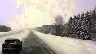 Дальнобойщики, Зима в Татарстане.