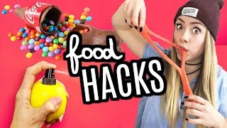 JE TESTE DES FOOD HACKS