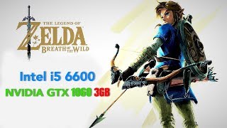 Legend of Zelda Breath of the Wild Cemu (GTX 1060 3GB | Intel i5 6600) Download Links in Description