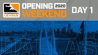 Overwatch League 2020 Season Opening Weekend | Hosted By Dallas Fuel | Day 1