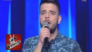 Γιώργος Κυδωνάκης: "Give me love" | Ημιτελικός | The Voice of Greece