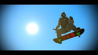 делаю кикфлип (а kickflip это трюк на скейтборде)