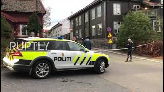 Norway: Emergency teams on site in Kongsberg following bow and arrow attack