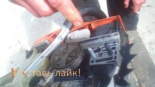 Ремонт бензопилы.