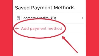 Zomato || How To Add Payment Method in Zomato Account