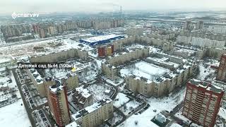 ЖК "Балканы" — аэросъемка СПБГуру. Декабрь 2017.