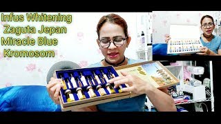 Infus whitening Zaguta jepan,Miracleblue & Kromosom