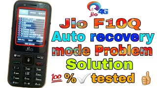 Jio F10Q Auto recovery mode Solution ?%✔tested?