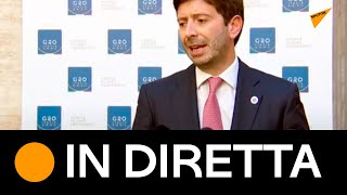 G20, Punto stampa di Speranza
