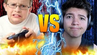 WORLDS BIGGEST TRYHARD!! | Minecraft MEGA SKYWARS #9
