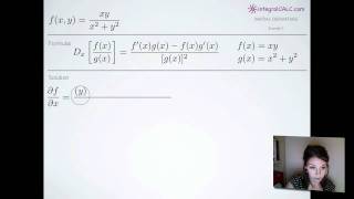 Partial Derivatives Example 7 (KristaKingMath)