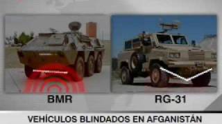 Así son los blindajes de los vehículos que manda España a la guerra de Afganistán