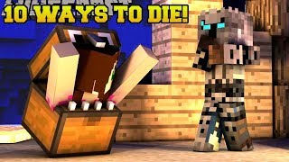 Minecraft: THESE DEATHS ARE INSANE!!! 10 MORE WAYS TO DIE 2 - Custom Map