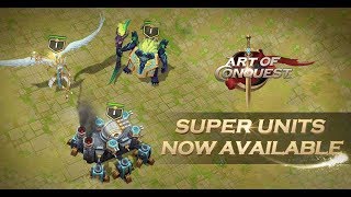 Art of Conquest - Dwarf's Moving Fortress (Leviathan) in Action