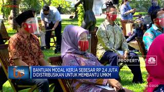 Presiden Kembali Bagikan Bantuan Modal UMKM
