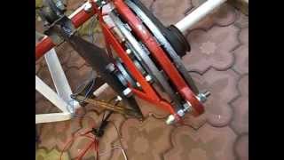 Test generator eoliana 1.5Kw/24v