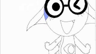Drawing Nozizi on Paint