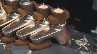 Как делают смеситель для умывальника и ванны в Корее