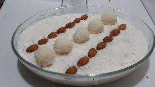 Raffaello pudding ||easy recipe.
